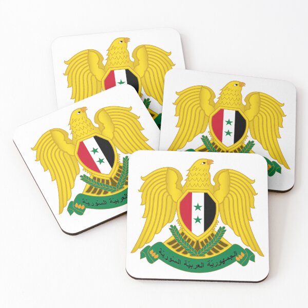 Item preview, national emblem seal of Syria designed and sold by ak7sailor.