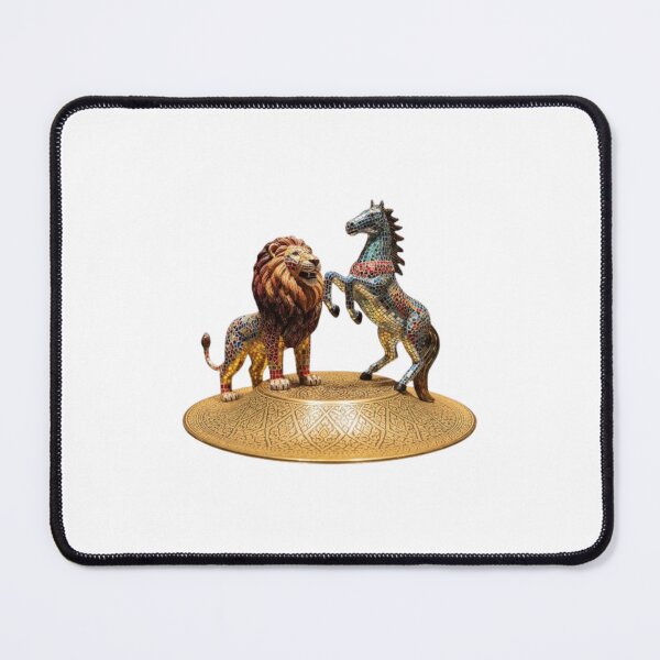 Item preview, Lions and horses, friends of different species designed and sold by PP&RAINBOW SHOP.