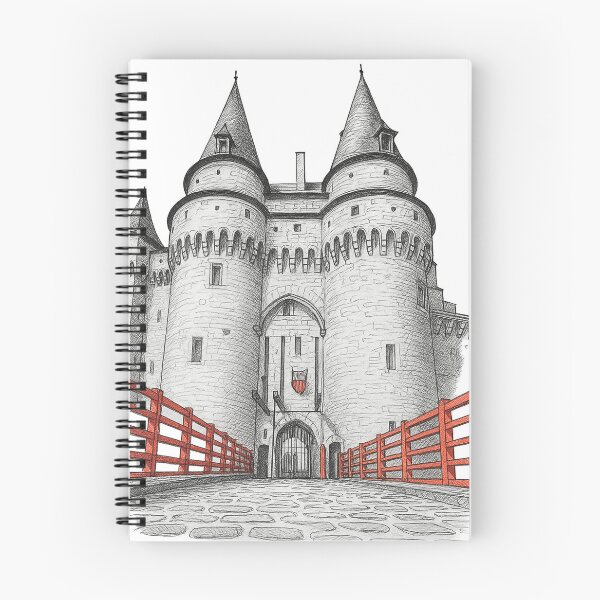Item preview, A drawing of Vitré's castle designed and sold by Bao Côr.