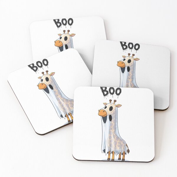 Item preview, Giraffe Boo Halloween  designed and sold by MinimalMyth.