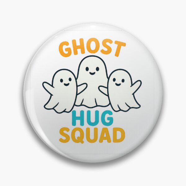 Item preview, Ghost Hug Squad – Cute Kawaii Friendly Ghosts with Hug Message designed and sold by DadGenX.