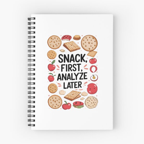 Item preview, Snack first, analyze later designed and sold by musthavewords.