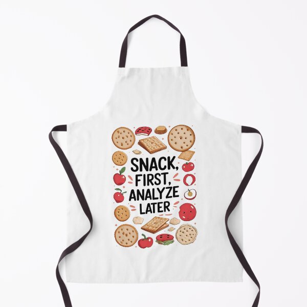 Item preview, Snack first, analyze later designed and sold by musthavewords.