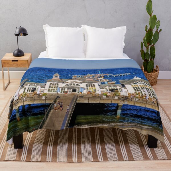 Item preview, Famous Sea pier in Sellin on the isle of Rugen, Germany designed and sold by Photopat.