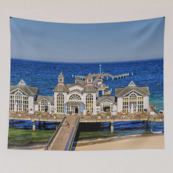 Item preview, Famous Sea pier in Sellin on the isle of Rugen, Germany designed and sold by Photopat.