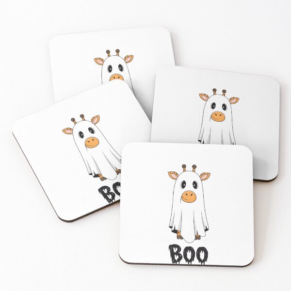 Item preview, Giraffe Boo Halloween  designed and sold by MinimalMyth.