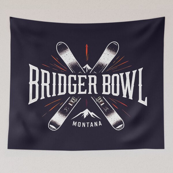 Item preview, Bridger Bowl - Montana - US designed and sold by GoodOldVintage.
