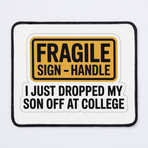 Item preview, I Just Dropped My Son Off at College designed and sold by ChearshiPrints.