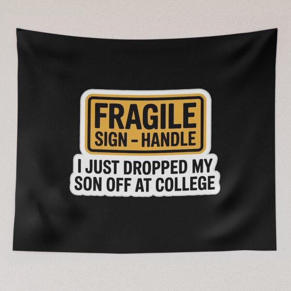 Item preview, I Just Dropped My Son Off at College designed and sold by ChearshiPrints.