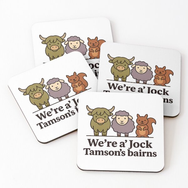 Item preview, Were A Jock Tamsons Bairns Scottish Saying Unity Scotland Philosophy designed and sold by EdgyEdgeArt.