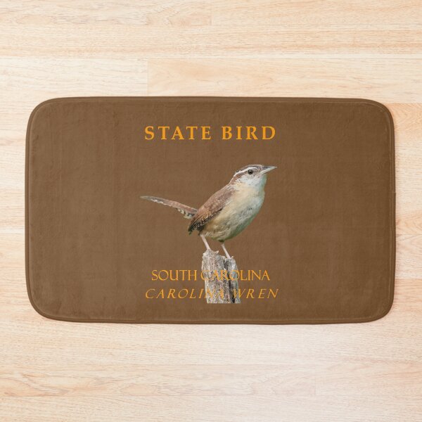 Item preview, South Carolina Territory Bird The Thryothorus Wren designed and sold by taiche.