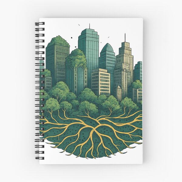 Item preview, Urban Nature Integration - City Ecotherapy Art - Urban Planner Gift designed and sold by TONSNAP.