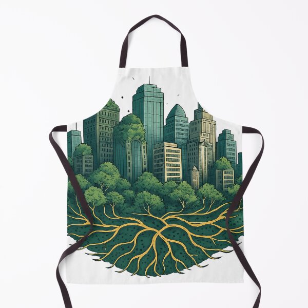 Item preview, Urban Nature Integration - City Ecotherapy Art - Urban Planner Gift designed and sold by TONSNAP.