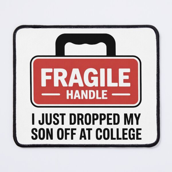 Item preview, I Just Dropped My Son Off at College designed and sold by ChearshiPrints.