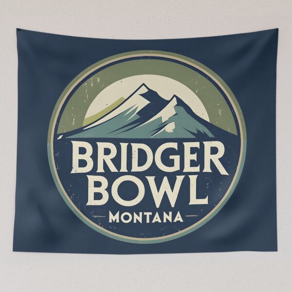 Item preview, Bridger Bowl - Montana - US designed and sold by GoodOldVintage.