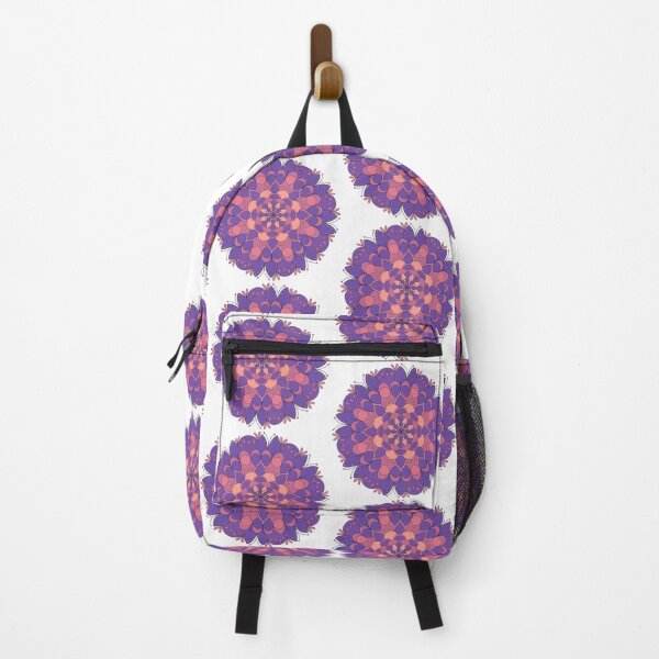 Item preview, Soft Bloom Mandala – Lilac & Rose Floral Harmony designed and sold by LouiseRossArt.
