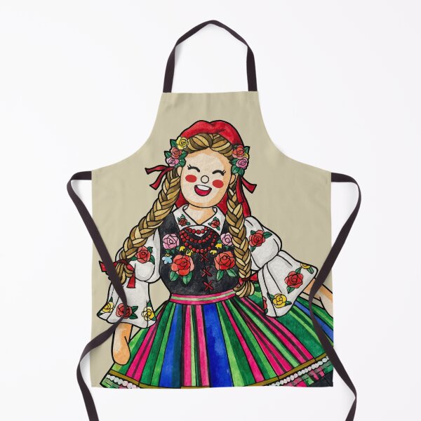 Item preview, Krakow Cutie in Traditional Dress designed and sold by PangmulCartoon.
