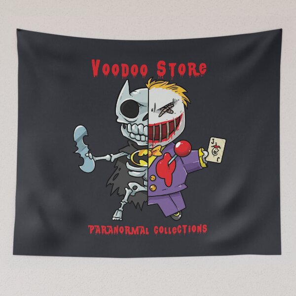Item preview, Voodoo Doll Villain Duality Skull designed and sold by Voodoo Store Paranormal Collections.