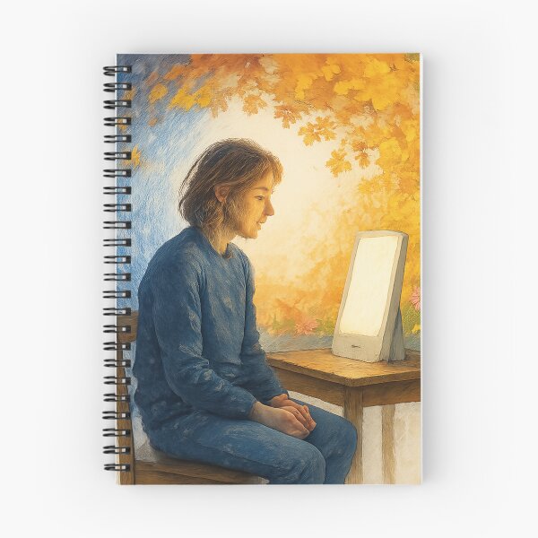 Item preview, Seasonal Affective Therapy - Light Healing Art - Mental Health Gift designed and sold by TONSNAP.