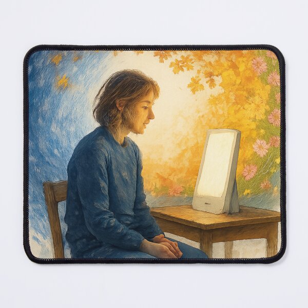 Item preview, Seasonal Affective Therapy - Light Healing Art - Mental Health Gift designed and sold by TONSNAP.