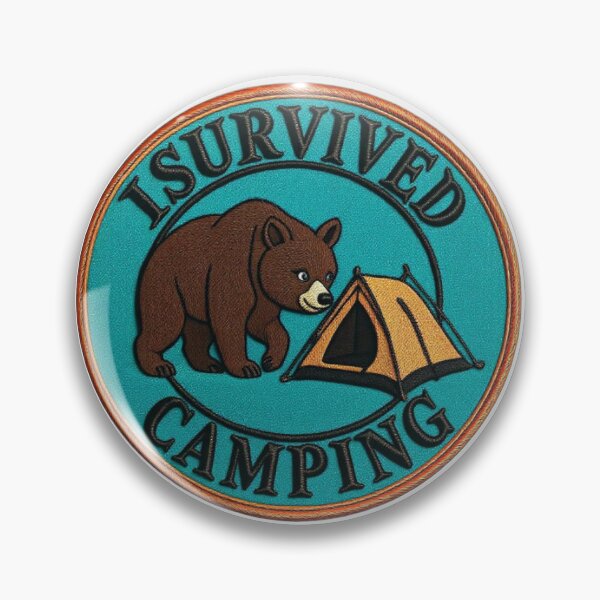 Item preview, I Survived Badge designed and sold by fulafotos.
