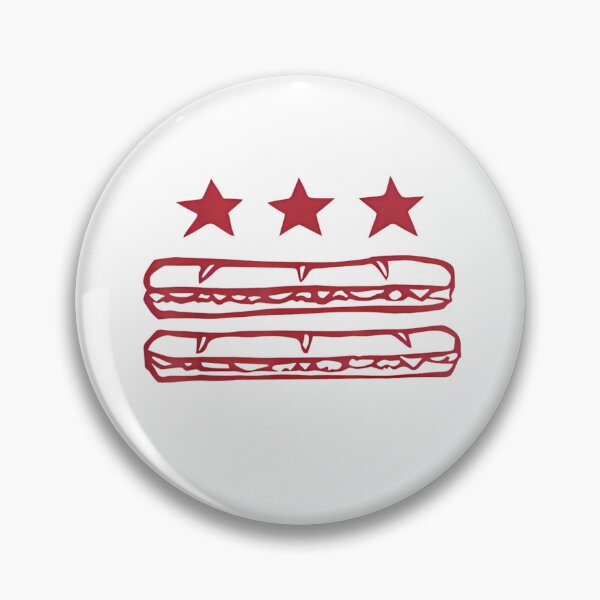 Item preview, Sándwich con la bandera de DC: Memes políticos divertidos de The Sandwich Guy designed and sold by ivotee.