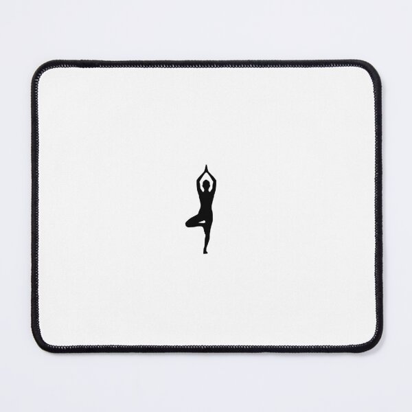 Item preview, Yoga Pose Silhouette designed and sold by varshitha2024.