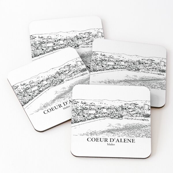 Item preview, Coeur d’Alene – Idaho designed and sold by Lakeric Cityscapes.