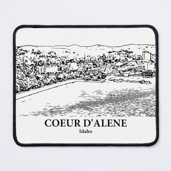 Item preview, Coeur d’Alene – Idaho designed and sold by Lakeric Cityscapes.