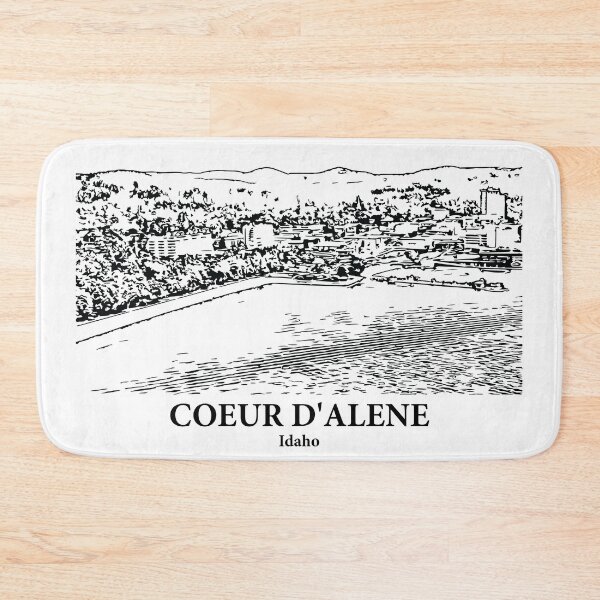 Item preview, Coeur d’Alene – Idaho designed and sold by Lakeric Cityscapes.