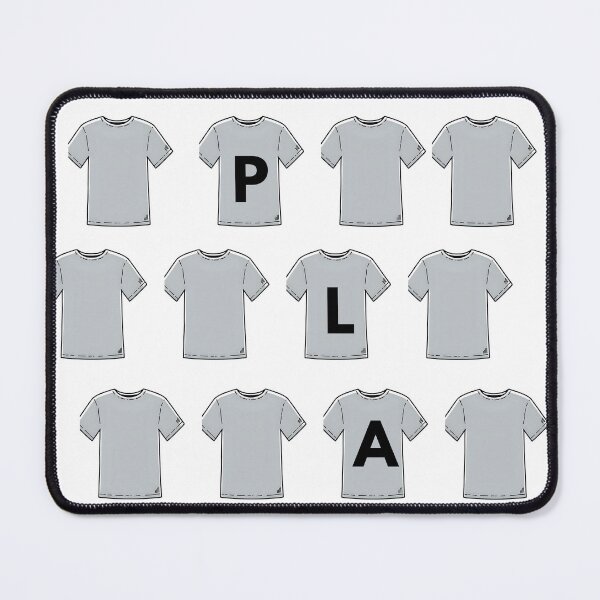 Item preview, Minimalist T-Shirt Grid Design – PLAY designed and sold by ZephyrPix.