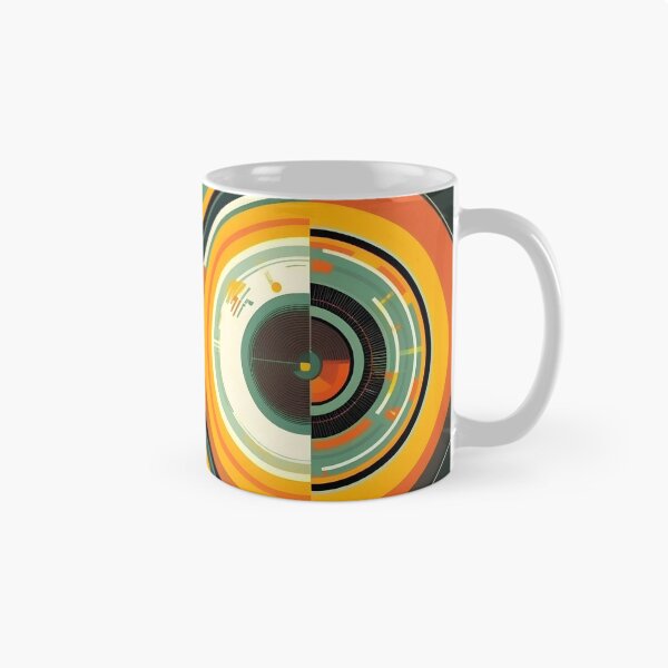 Item preview, Big data abstract visualization concept in dark retro color palette. AI Generative content designed and sold by dvoevnore.
