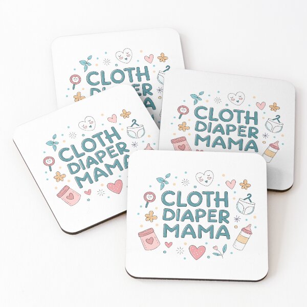 Item preview, Cloth Diaper Mama – Eco Friendly Funny Parenting Design designed and sold by VividOrganica.