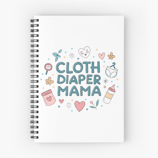 Item preview, Cloth Diaper Mama – Eco Friendly Funny Parenting Design designed and sold by VividOrganica.