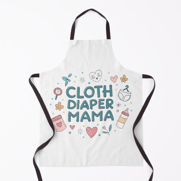 Item preview, Cloth Diaper Mama – Eco Friendly Funny Parenting Design designed and sold by VividOrganica.