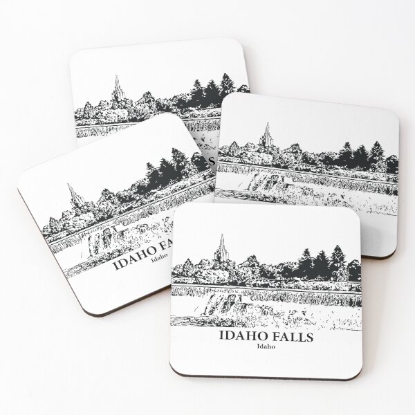 Artikelvorschau, Idaho Falls – Idaho entworfen und verkauft von Lakeric Cityscapes.