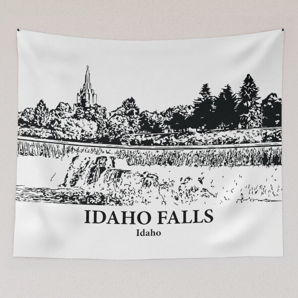 Item preview, Idaho Falls – Idaho designed and sold by Lakeric Cityscapes.