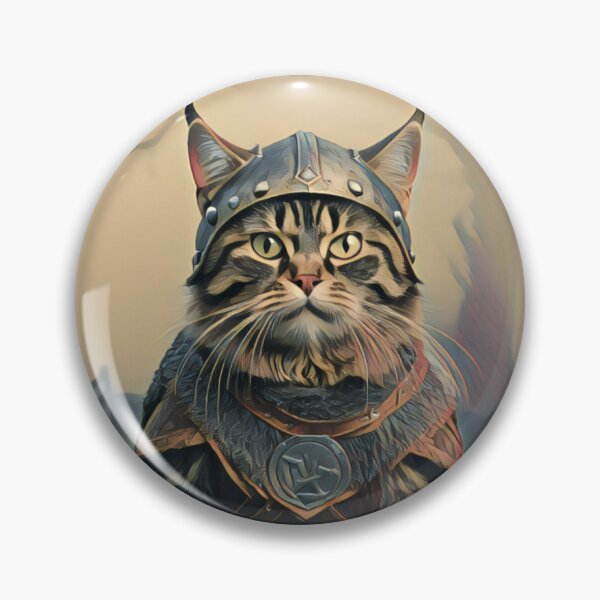 Item preview, Tabby Cat Viking designed and sold by Pinkgnomie.