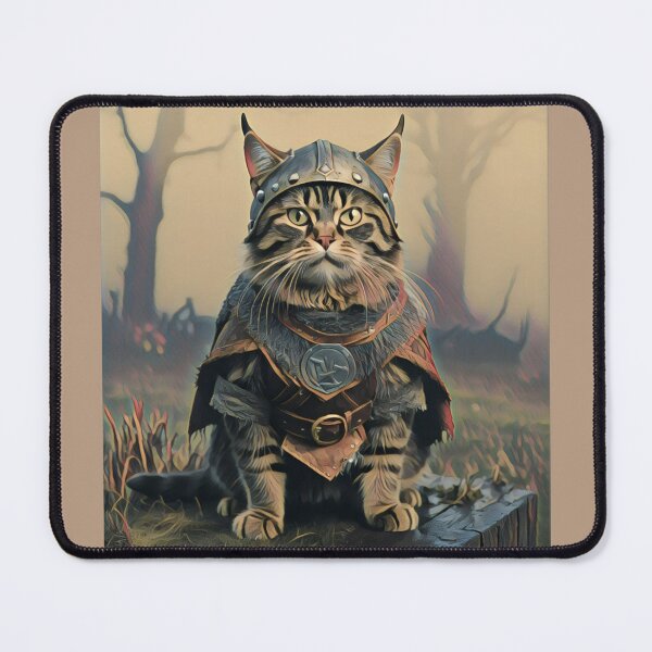Item preview, Tabby Cat Viking designed and sold by Pinkgnomie.