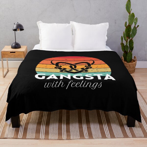 Item preview, Gangsta with feelings designed and sold by musthavewords.