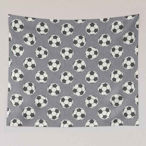 Item preview, Soccer Balls - Grey designed and sold by littlearrow.