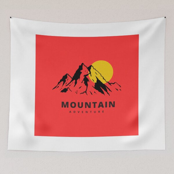 Item preview, “Epic Mountain Adventure Through Rugged Peaks” designed and sold by Silent Watch Threads..