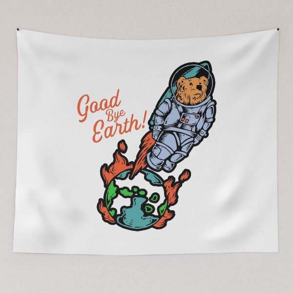 Item preview, Good Bye Earth! designed and sold by Short Stories Me.