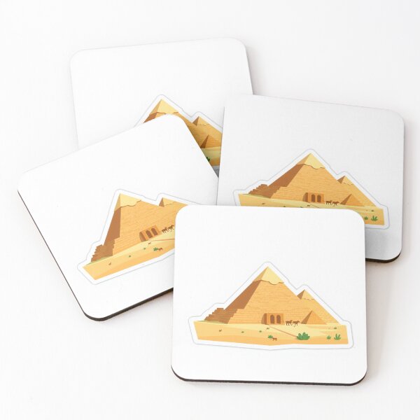 Item preview, Pyramids of Giza Kids History Sticker – Educational Ancient Egypt Design designed and sold by Tiwtiws.