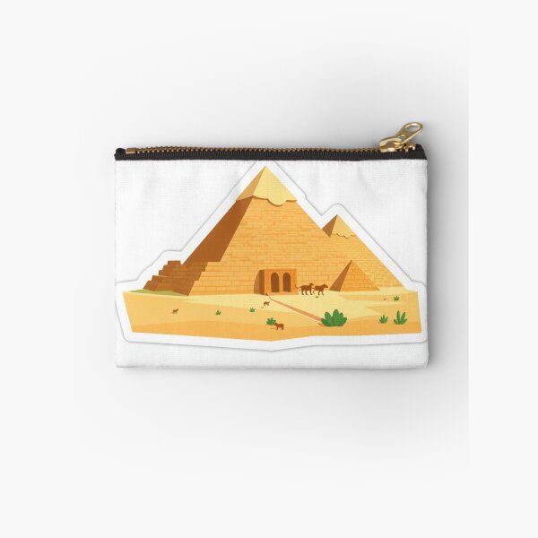 Item preview, Pyramids of Giza Kids History Sticker – Educational Ancient Egypt Design designed and sold by Tiwtiws.