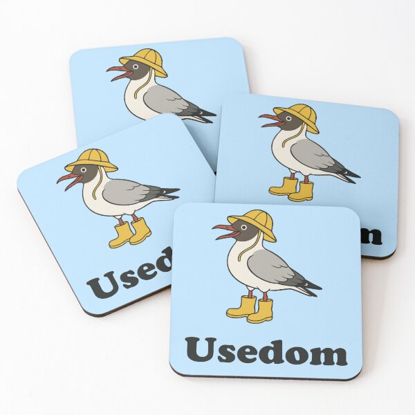 Item preview, Usedom Black-headed Gull in Rain Outfit – Funny Baltic Sea Design designed and sold by Print-Zoo.