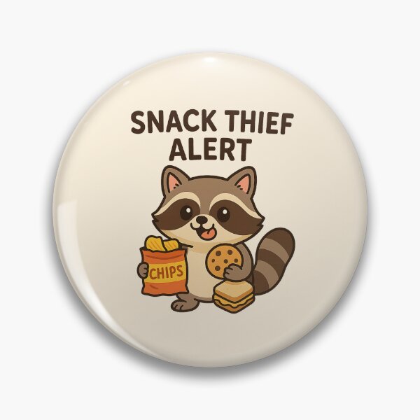 Item preview, Snack thief alert designed and sold by musthavewords.