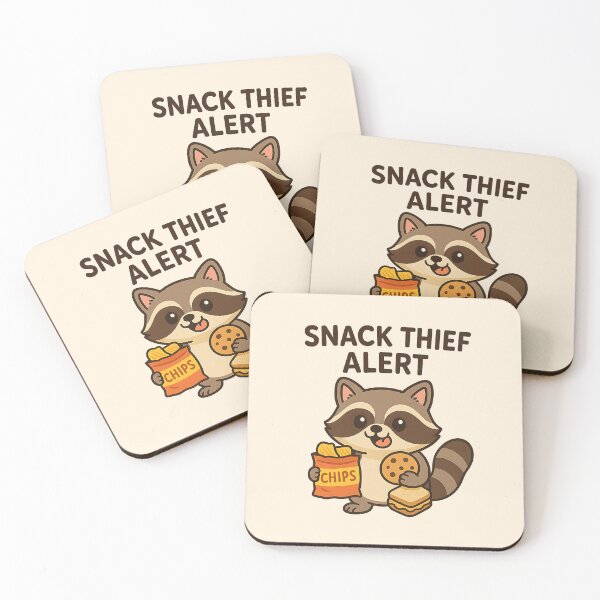 Item preview, Snack thief alert designed and sold by musthavewords.