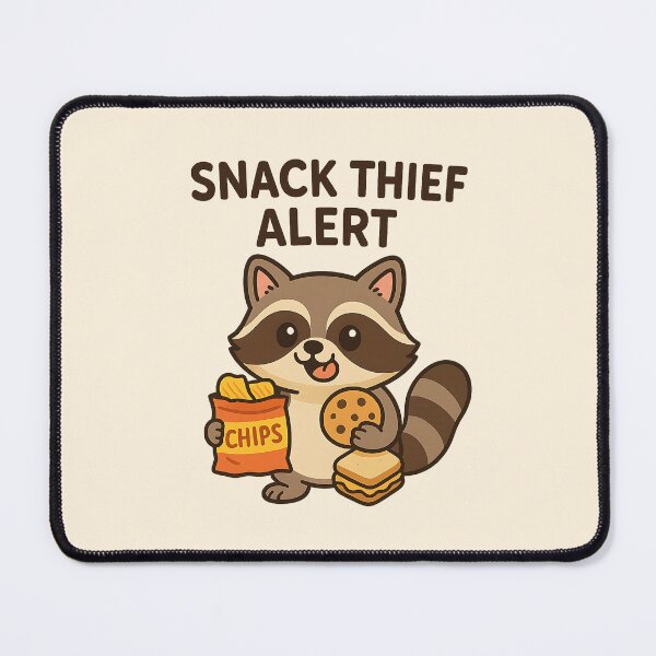Item preview, Snack thief alert designed and sold by musthavewords.