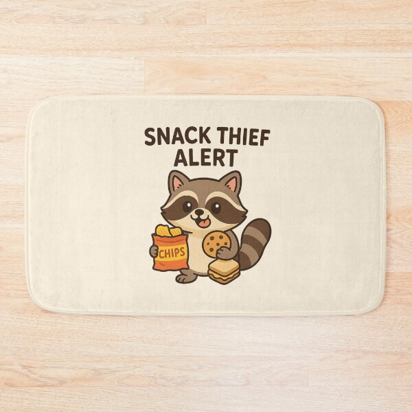 Item preview, Snack thief alert designed and sold by musthavewords.